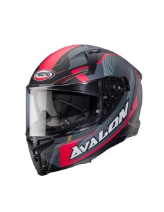 CASCO INTEGRAL CABERG AVALON X OPTIC NEGRO MATE-GRIS-ROJO para Cascos Integrales
