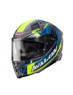 CASCO INTEGRAL CABERG AVALON X OPTIC GRIS MATE-AMARILLO-AZUL para Cascos Integrales