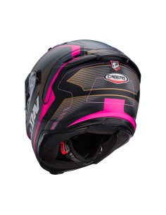 CASCO INTEGRAL CABERG AVALON X OPTIC NEGRO MATE- GRIS- FUCSIA para Cascos Integrales 2