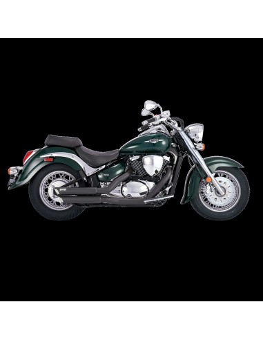 ESCAPES TWIN SLASH STAGGERED NEGRO SUZUKI BOULEVARD - INTRUDER para...