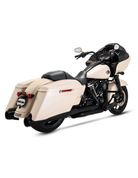 ESCAPE DRESSER DUAL NEGRO MATE PARA HARLEY DAVIDSON 99-08 para Escapes ESCAPE DRESSER DUAL NEGRO MATE PARA HARLEY DAVIDSON 99-08 para Escapes