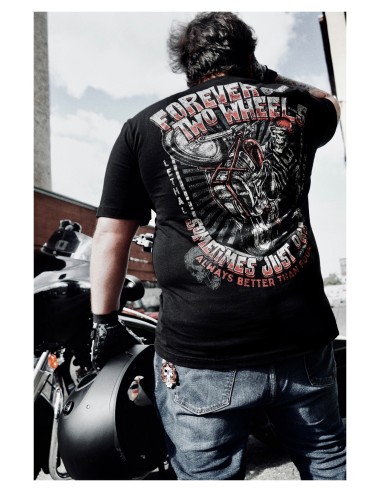 CAMISETA FOREVER TWO WHEELS LT para Camisetas Manga Corta
