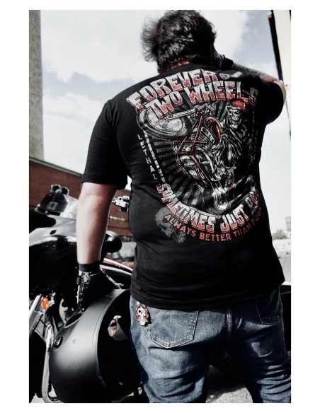 CAMISETA FOREVER TWO WHEELS LT para Camisetas Manga Corta