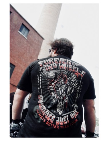 CAMISETA FOREVER TWO WHEELS LT para Camisetas Manga Corta