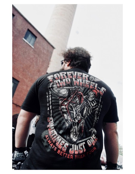 CAMISETA FOREVER TWO WHEELS LT para Camisetas Manga Corta