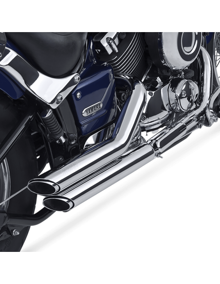 ESCAPE ESCALONADO SHORTSHOTS CROMADO YAMAHA XVS650 ESCAPE ESCALONADO SHORTSHOTS CROMADO YAMAHA XVS650
