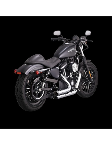ESCAPE MOTO HARLEY DAVIDSON SPORTSTER '04-up SHORTSHOTS STAGGERE pa...
