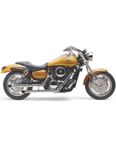 ESCAPE COMPLETO PARA CRUISERS NIPONAS DRAG PIPES 50,8 MM KAWASAKI VN1500 02-08 2