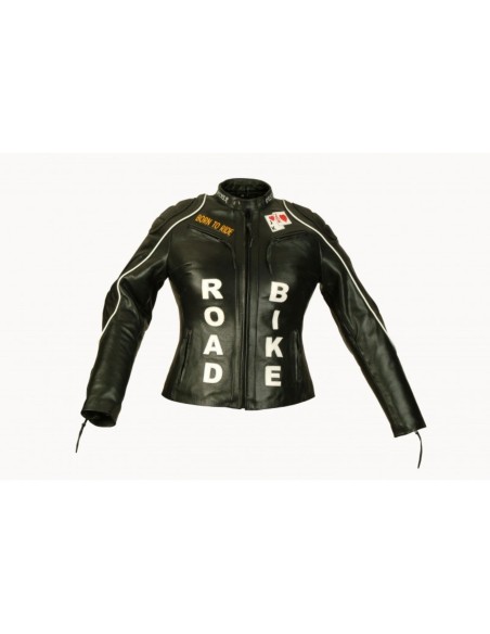 CHAQUETA PIEL CHICA SPEED NEGRO CHAQUETA PIEL CHICA SPEED NEGRO