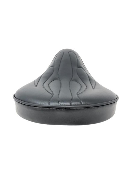 ASIENTO SOLO LLAMAS OLD SCHOOL NEGRO HH 32X25 CM