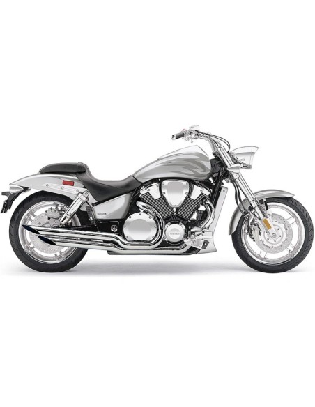 COLA DE ESCAPE COBRA HOT ROD SLASH-CUT ÁNGULO PARA HONDA VTX1800 01...