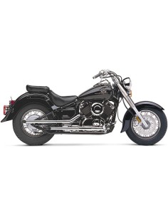ESCAPE COMPLETO SLIP-ON PARA CRUISERS NIPONAS DRAG PIPES YAMAHA XVS650 DRAG STAR CLASSIC 04-11 2