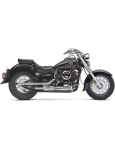 COLA DE ESCAPE COBRA SLIP-ON DRAG PIPES51 MM PARA YAMAHA XVS650 DRA...