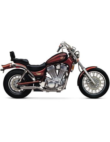 COLA DE ESCAPE COBRA SLIP-ON SLASH-CUT DOBLE PARA SUZUKI VS700 86-0...