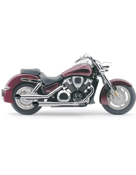 COLA DE ESCAPE COBRA SLIP-ON SLASH-CUT PARA HONDA VTX1800F/N/R/S 03...