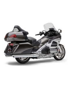 ESCAPE SLIP-ON CLASSIC 102 MM (4") PUNTA CURVADA CROMADA HONDA GL 1...