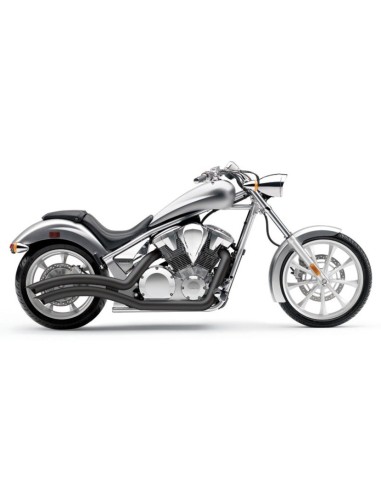 ESCAPE SPEEDSTER SWEPT HONDA VT1300CR STATELINE NEGRO para Motos Honda