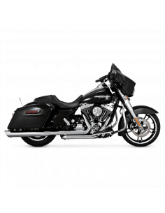 SILENCIADORES SLIP-ON TWIN SLASH CROM PARA HARLEY DAVIDSON 99-16 2