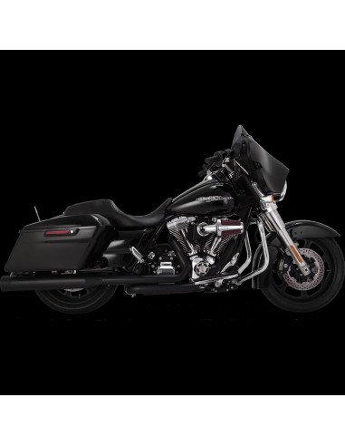 SILENCIADORES SLIP-ON ELIMINATOR 400 4" NEG MAT PARA HARLEY DAVIDSO...