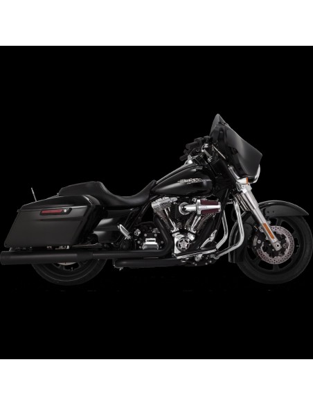 SILENCIADORES SLIP-ON ELIMINATOR 400 4" NEG MAT PARA HARLEY DAVIDSO...