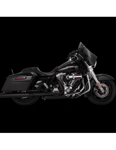 SILENCIADORES SLIP-ON ELIMINATOR 400 4" NEGRO MATE PARA HARLEY DAVI...