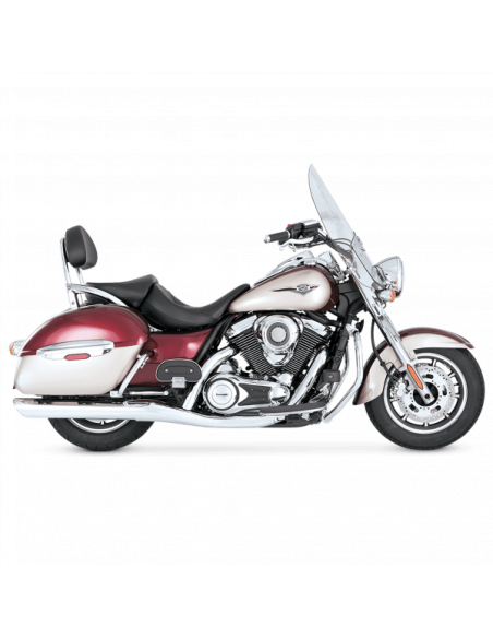SILENCIADORES SLIP-ON REDONDOS TWIN SLASH KAWASAKI VN1700 ABS VULCA... SILENCIADORES SLIP-ON REDONDOS TWIN SLASH KAWASAKI VN1700 ABS VULCA...