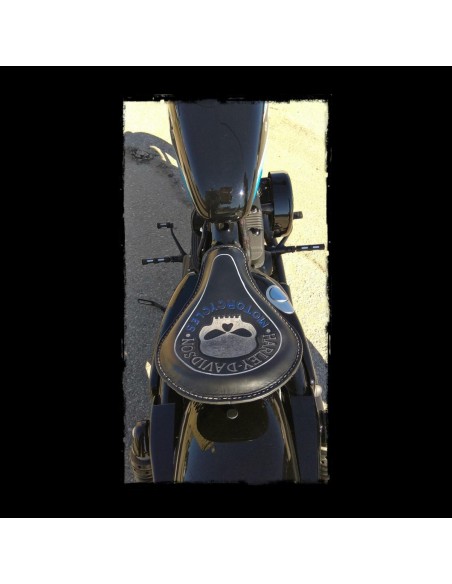 ASIENTO SOLO SKULL IRON BLUE UNIVERSAL HARLEY DAVIDSON NEGRO ASIENTO SOLO SKULL IRON BLUE UNIVERSAL HARLEY DAVIDSON NEGRO