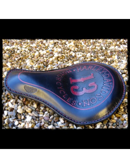 ASIENTO SOLO 13 RED UNIVERSAL HARLEY DAVIDSON NEGRO