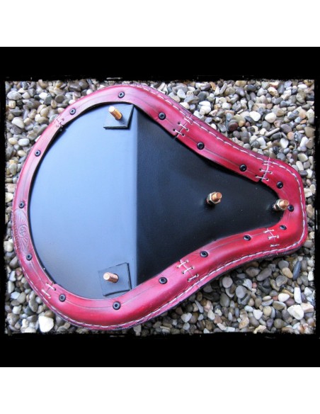 ASIENTO SOLO BALAS UNIVERSAL HARLEY DAVIDSON ROJO