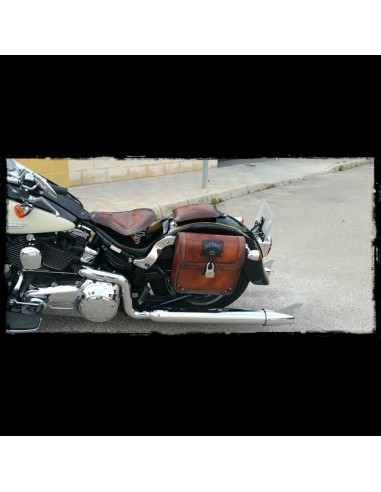 ASIENTO SOLO HARLEY DAVIDSON UNIVERSAL MARRÓN