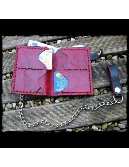 CARTERA MOTERO PIEL VINTAGE HD
