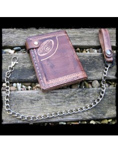 CARTERA MOTERO PIEL VINTAGE HD 2