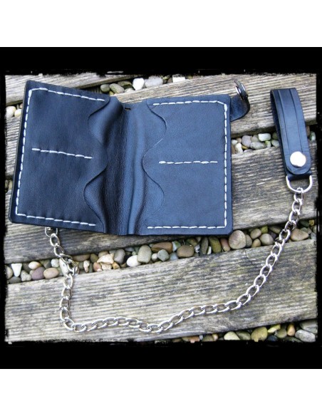 CARTERA MOTERO PIEL BLACK HD