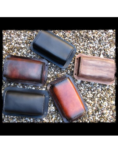 TACO ASIENTO VENTOSAS VINTAGE UNIVERSAL MARRÓN CUERO