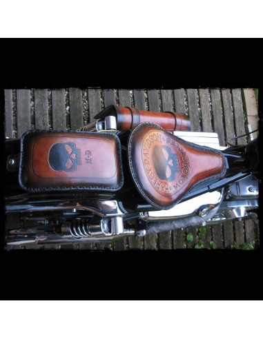 TACO ASIENTO PIEL VENTOSAS SKULL HD UNIVERSAL