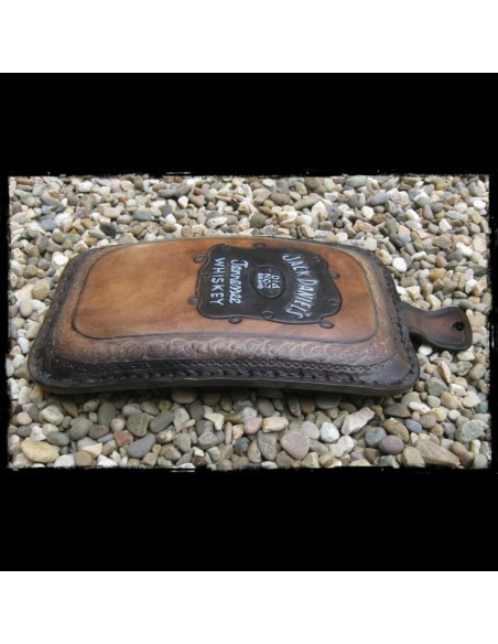 TACO ASIENTO PIEL VENTOSAS JACK DANIELS UNIVERSAL