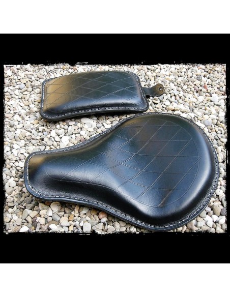 TACO ASIENTO PIEL VENTOSAS DIAMOND NEGRO UNIVERSAL