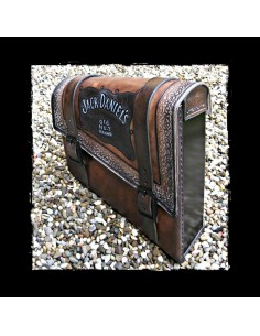 ALFORJA PIEL SEMIRRÍGIDA JACK DANIELS UNIVERSAL 2