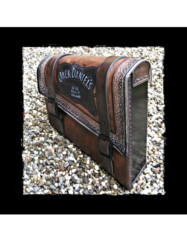 ALFORJA PIEL SEMIRRÍGIDA JACK DANIELS UNIVERSAL