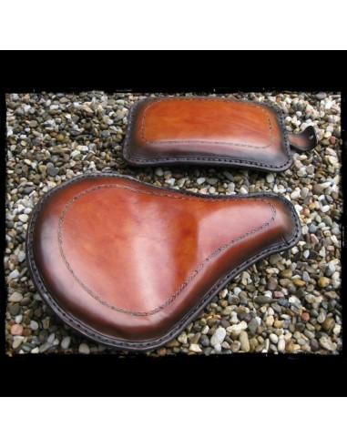 ALFORJA PIEL SEMIRRÍGIDA LEATHER UNIVERSAL