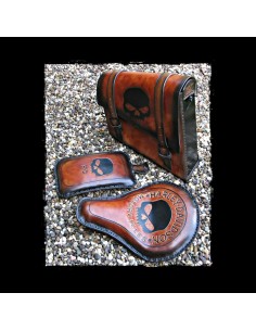 ALFORJA PIEL SEMIRRÍGIDA SKULL LEATHER UNIVERSAL 2