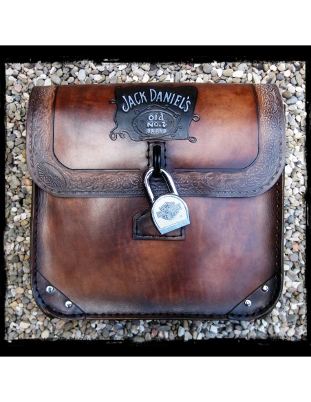 ALFORJA CUERO JACK DANIELS UNIVERSAL ALFORJA CUERO JACK DANIELS UNIVERSAL