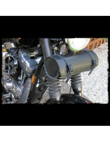 RULO PORTAHERRAMIENTAS PIEL SKULL HD NEGRO