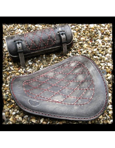 RULO PORTAHERRAMIENTAS PIEL VINTAGE RED