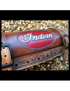 RULO PORTAHERRAMIENTAS PIEL INDIAN MARRÓN OSCURO 2