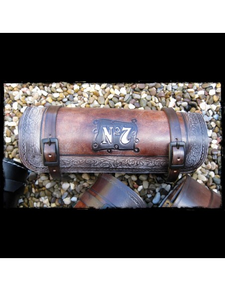 RULO PORTAHERRAMIENTAS PIEL JACK DANIELS RULO PORTAHERRAMIENTAS PIEL JACK DANIELS