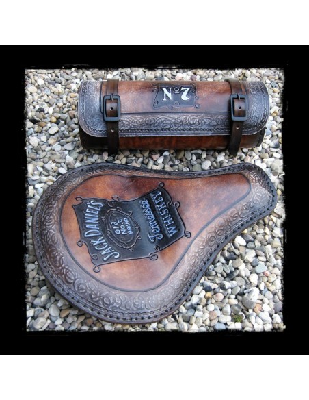 RULO PORTAHERRAMIENTAS PIEL JACK DANIELS RULO PORTAHERRAMIENTAS PIEL JACK DANIELS