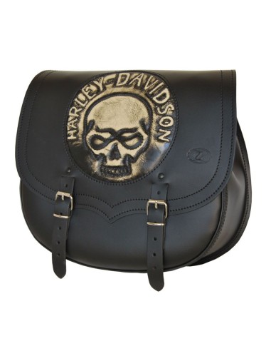 ALFORJA SPARTA SKULL UN SOLO LADO 34X15X38