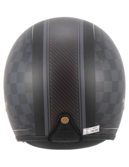 CASCO CUSTOM HIGHWAY 1 NEGRO MATE HOMOLOGADO para Cascos Jet