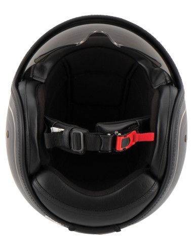CASCO CUSTOM HIGHWAY 1 NEGRO MATE HOMOLOGADO para Cascos Jet